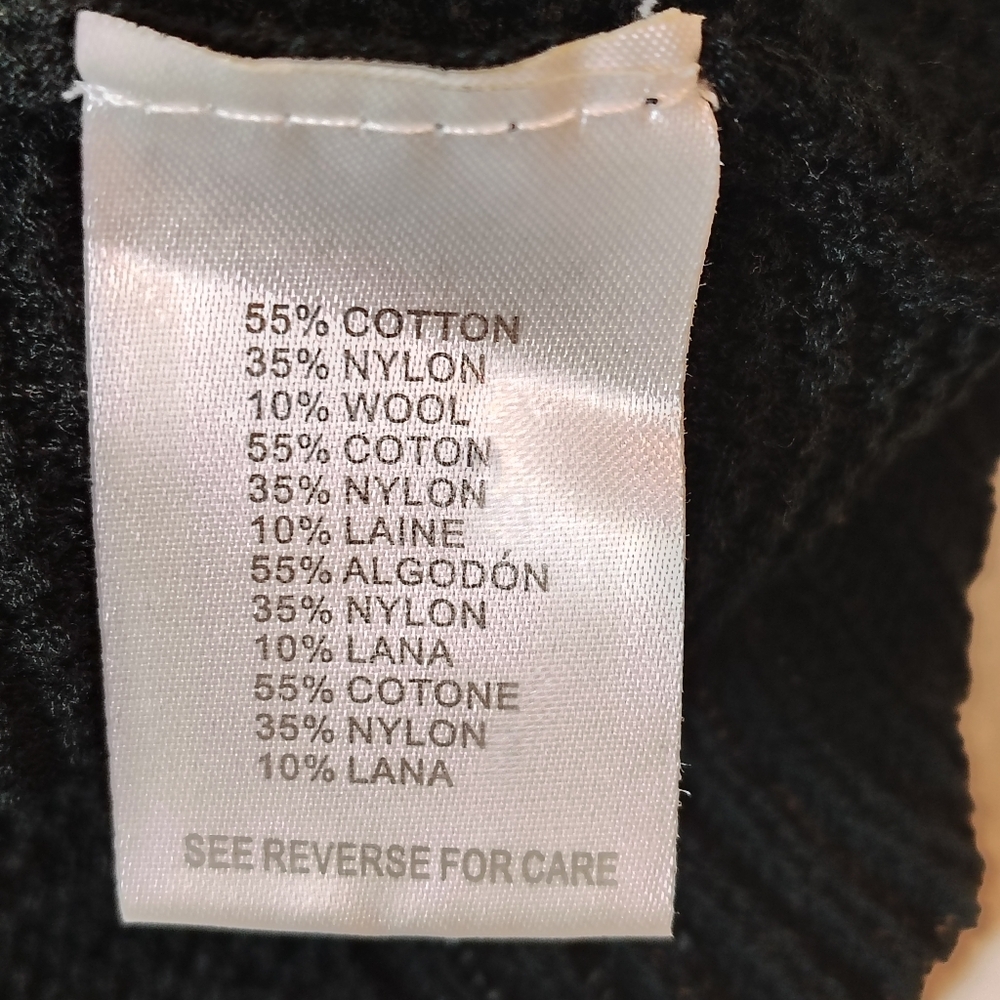 Yahada USA Women's M/L Drop Sleeve Oversized Sweater Wool Blend Cozy - Picture 6 of 7